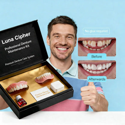 🔥Final 4 Hours: 50%OFF👑2026 Eaily Hot Sale Ends Today Luna Cipher Custom Custom-Fit Full Functional DenturesMake you more confident – Made in the USA & FDA-Certified