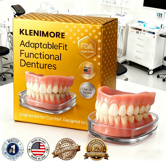 🦷 Realistic Upper & Lower Dentures – Natural Smile in Seconds ✨