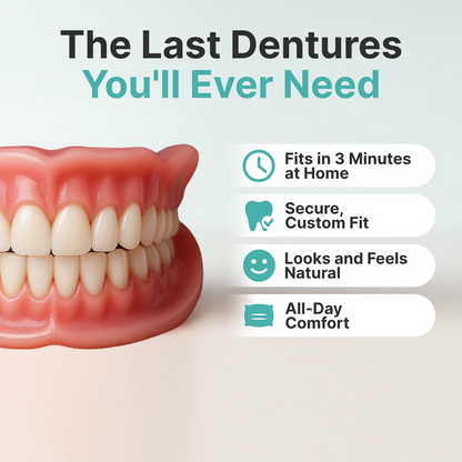 Final 4 Hours: 🌎Ends Today: 70% OFF! ⏰Eubuyercon™ Medical Full Denture with Strong Suctiond🦷American Dental Association(ADA) Certification✅